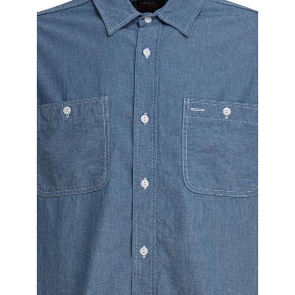 Beams Plus Work Chambray Shirt Tag Size S Men - Picture 3 of 4